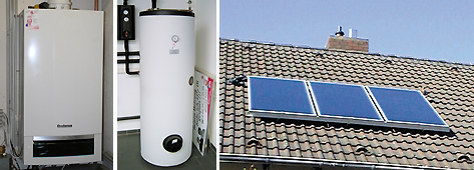 Gasheizung Buderus Gasbrennwertkessel GB 172